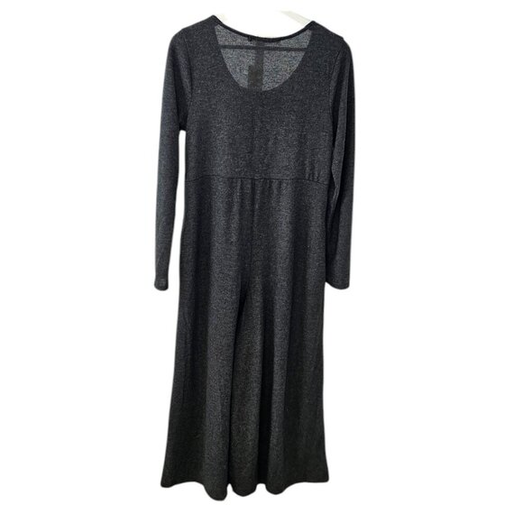 Three Bird Nest Womens Simply Comfort Jumpsuit, Boho, Wide Leg, Grey, Small - Picture 3 of 11